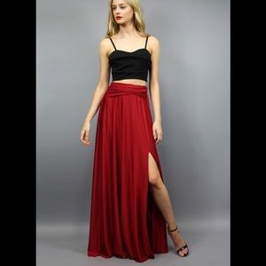 Lioness LUX Voltage Maxi Skirt, Sz M